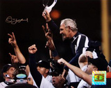Jim Leyland 2006 ALDS Celebration Carry Off Horizontal