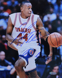John Wallace Syracuse Action Vertical w/ "Go Orange" Inscription