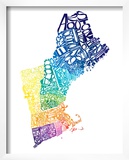 Typographic New England Spring