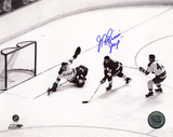 JP Parise Breaking in on Giacomin w/ 