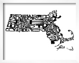 Typographic Massachusetts