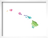 Typographic Hawaii Spring