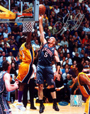 Jason Kidd Nets Grey Jersey Lay Up Vs Kobe