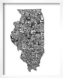 Typographic Illinois