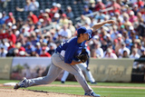 Surprise  AZ - March 09: Los Angeles Dodgers v Texas Rangers - Clayton Kershaw