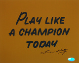 Lou Holtz Play Like A Champion Today