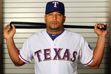 Surprise  AZ - February 28: Texas Rangers Photo Day - Yorvit Torrealba