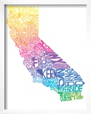 Typographic California Spring
