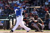 Surprise  AZ - March 12: San Francisco Giants v Kansas City Royals - Andrew Kown  Mitch Lively