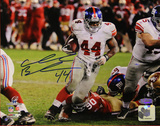 Ahmad Bradshaw Run 2012 NFC Championship Game Signed Autographed Photo (Hand Signed Collectable)