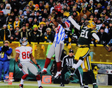 Hakeem Nicks Touchdown vs Green Bay Horizontal Photo