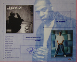 Jay Z Blue Print Collage Autographed Music Photo (Hand Signed Collectable)