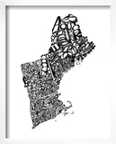Typographic New England