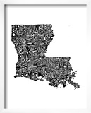 Typographic Louisiana