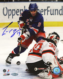 Scott Gomez Shot vs Devils