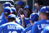 Surprise  AZ - March 12: San Francisco Giants v Kansas City Royals - Jarrod Dyson  Alex Gordon