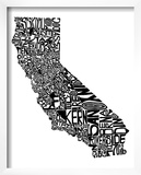 Typographic California