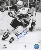 Pierre Pilote Chicago Blackhawks with 61 Cup Inscription