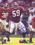 Antoine Caldwell Alabama Pointing At The Line Photo