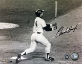 Charlie Hough Los Angeles Dodgers Reggie Jackson Home Run Autographed Photo (H& Signed Collectable)