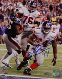 Ahmad Bradshaw SB XLVI Game Winning TD Signed Autographed Photo (Hand Signed Collectable)