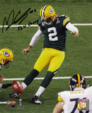 Mason Crosby Green Bay Packers with XLV Champs Inscription