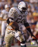 Mercury Morris Miami Dolphins with Not On My Block Inscription