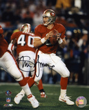 Steve Young San Francisco 49ers - Dropping Back to Pass