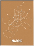 Madrid (Orange & Pearl White)