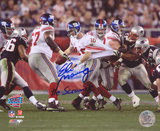 Eli Manning New York Giants - Super Bowl XLII Scramble The Scramble Inscription