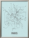 Paris (Light Blue & Dark Gray)