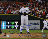 Armando Galarraga Detroit Tigers with 6-2-10 Inscription