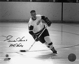 Gordie Howe Detroit Red Wings with Mr Hockey Inscription