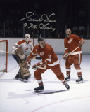 Gordie Howe Detroit Red Wings with Mr Hockey  Autographed Photo (Hand Signed Collectable)