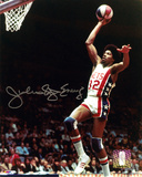 Julius Erving New Jersey Nets with Dr J Inscription