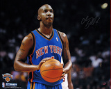 Chauncey Billups New York Knicks Ball In Hands Horizontal