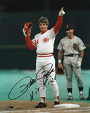 Pete Rose Cincinnati Reds - 4192 Hit with Hit King Inscription