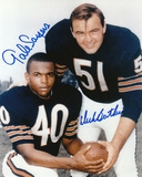 Dick Butkus and Gale Sayers Chicago Bears