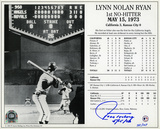 Nolan Ryan No-Hitter Collection w/7 Catchers Autographed Photo (Hand Signed Collectable)