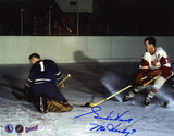 Gordie Howe Detroit Red Wings with ''Mr Hockey'' Inscription