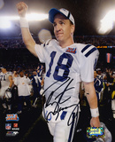 Peyton Manning Indianapolis Colts - SB XLI Celebration