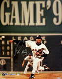 Pedro Martinez Red Sox White Uniform Pitching Vertical