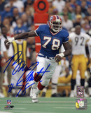 Bruce Smith Buffalo Bills - vs Steelers with 78 Inscription