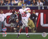 Eli Manning New York Giants - SB XLII with SB XLII MVP Inscription