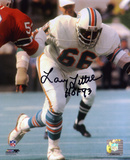 Larry Little Miami Dolphins with HOF 93 Inscription