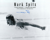 Mark Spitz Olympian with 7 Gold Medal Text