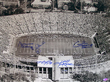 Alabama Legends Multi Signed Stadium Overhead B/W Horizontal