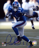 Plaxico Burress New York Giants - Running Autographed Photo (Hand Signed Collectable)