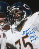 Stefan Humphries Chicago Bears with SB XX Champs Inscription