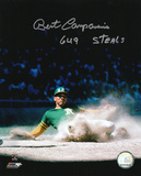 Bert Campaneris Oakland Athletics with 649 Steals  Autographed Photo (Hand Signed Collectable)